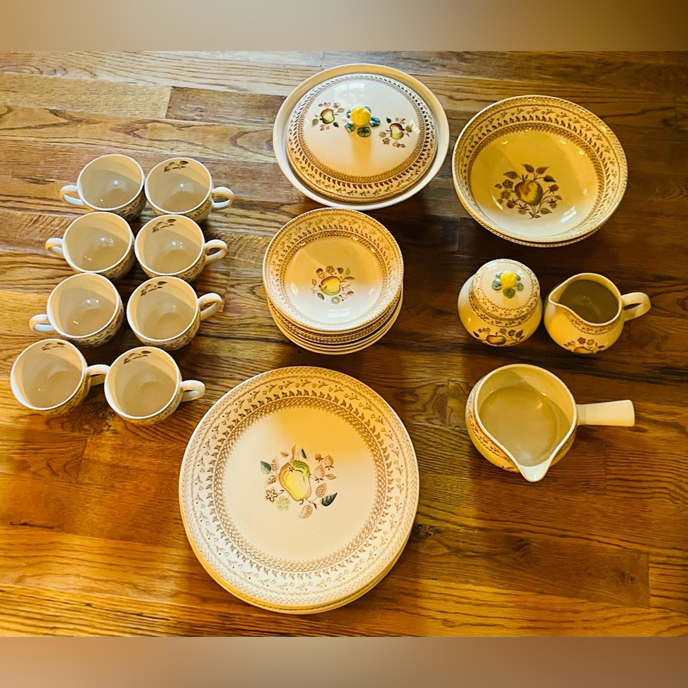 Johnson Brothers “Fruit Sampler” Staffordshire Old Granite Dishes